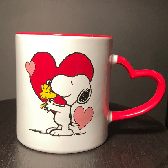 Snoopy Heart Theme ceramic Mug ☕️ - Picture 1 of 6